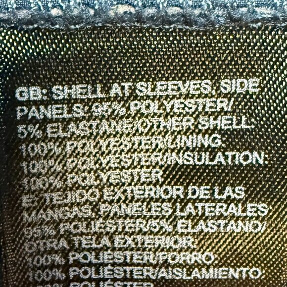 The North Face Hybrid Insulated Jacket Women’s M Deep Navy Thumbholes EUC - Picture 11 of 15